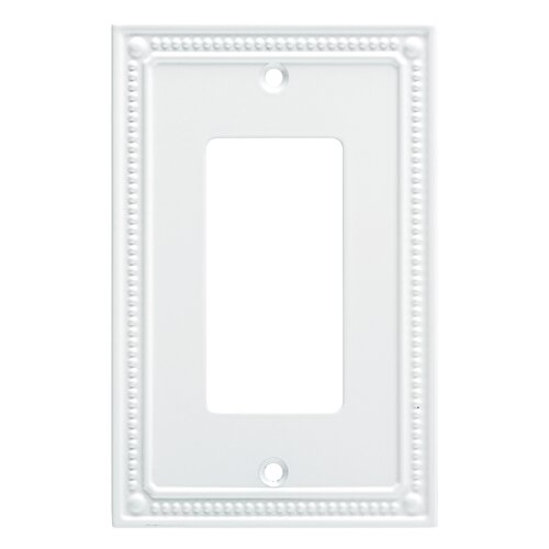 Franklin Brass Classic Beaded 1-Gang Rocker Wall Plate & Reviews | Wayfair